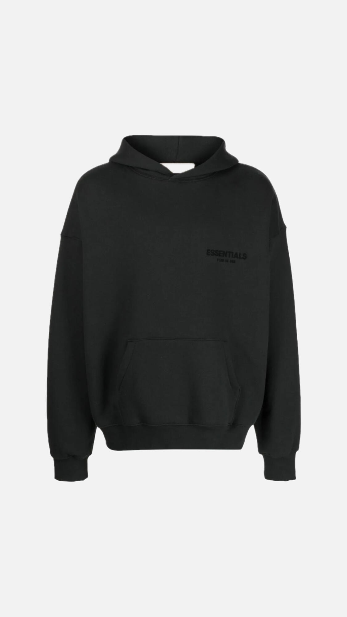Sudadera essentials negra