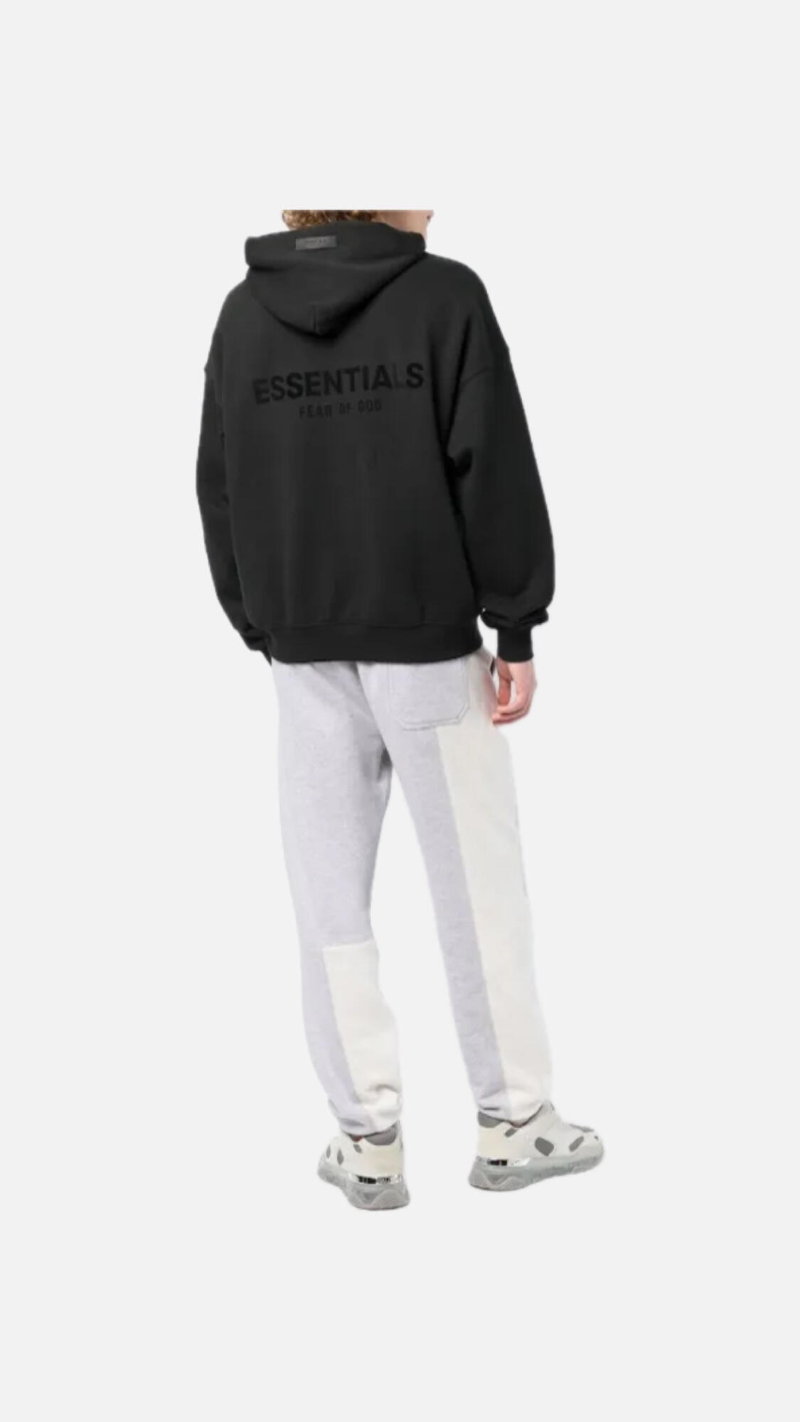 Sudadera essentials negra