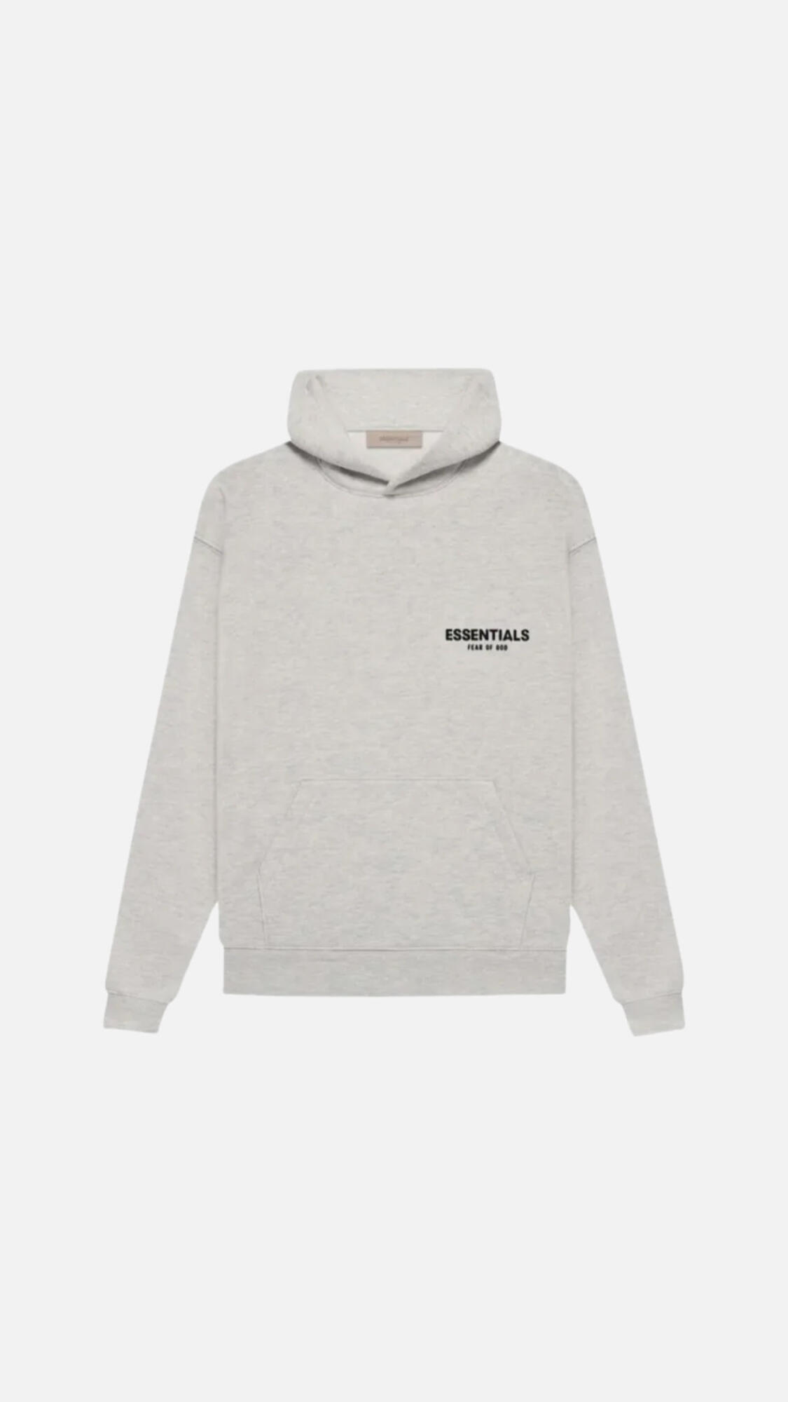 Sudadera essentials gris