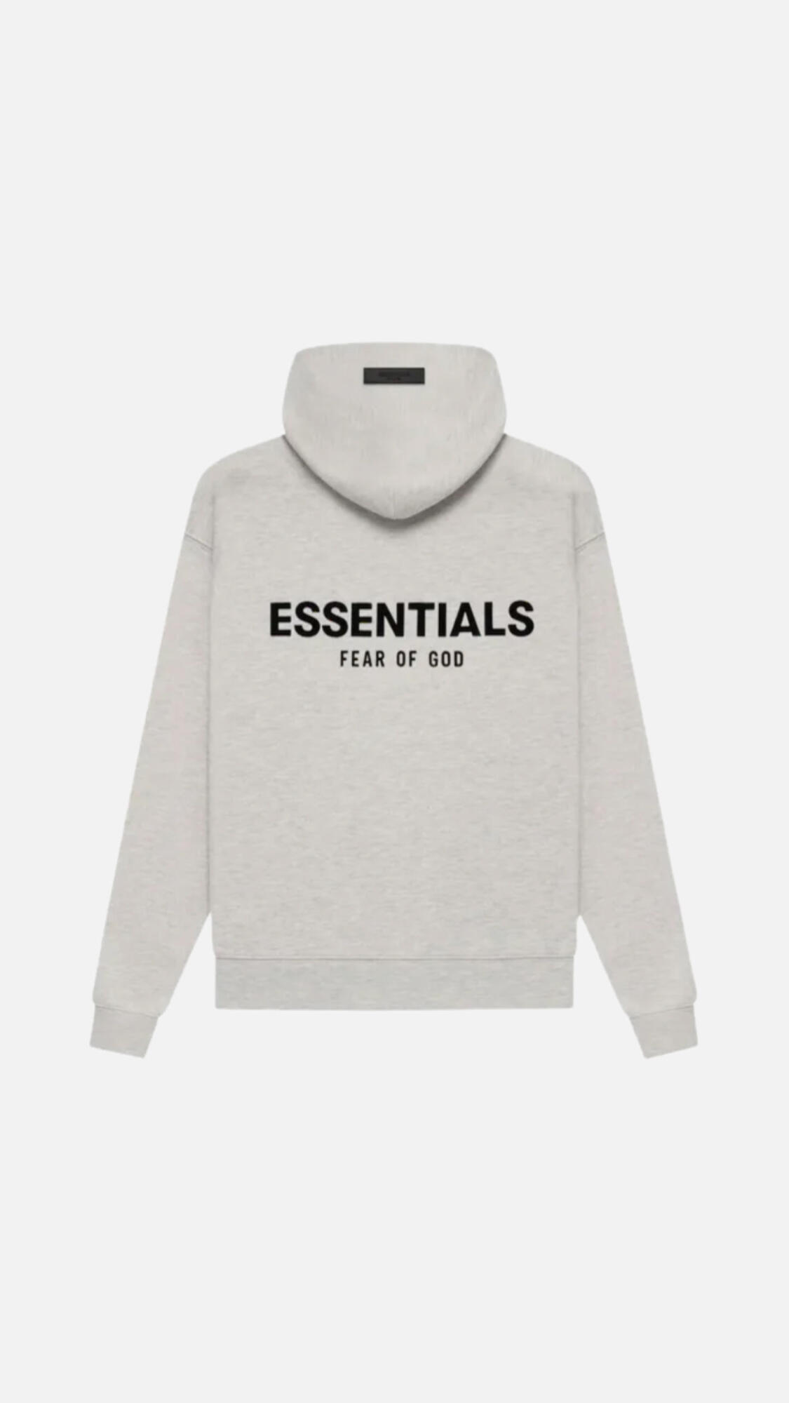 Sudadera essentials gris